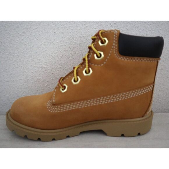 Timberland 010860 Toddler Boys Sz 10M Wheat Nubuck Classic 6" Waterproof Boots - Picture 5 of 11